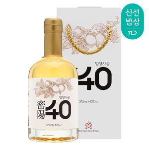 [품질보장] 레드애플팜 밀양사공 40도 375ml 사과오크숙성주
