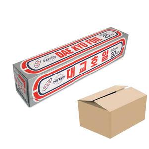 대교 쿠킹호일 은박 알루미늄 호일 25x20호 5m 50개(한박스)