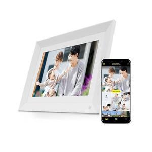 카멜 10인치 클라우드 디지털액자 화이트 CPF1010IPS 터치 자동회전 음악재생