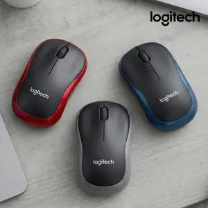 국내정품 로지텍코리아 M185 무선 마우스 좌우대칭형 디자인으로 왼손잡이도 사용가능/KH