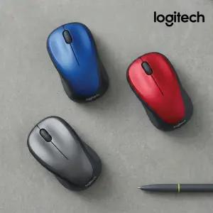 (국내정품) 로지텍코리아 M235n 무선 마우스 좌우대칭형 디자인으로 왼손잡이도 사용가능/KH