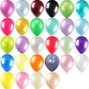 (5인치 색상혼합) 네오텍스 풍선 (일반 파스텔 펄) 100개입/13cm 생일 파티 이벤트 둥근 라운드풍선 VNDTJS