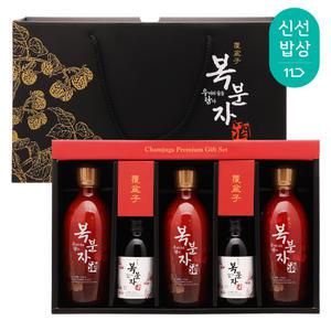 [품질보장] 참주가 우담복분자주세트 13도 375mlx3, 120mlx2