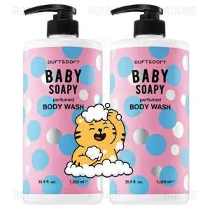 더프트앤도프트 퍼퓸드 바디워시 베이비소피, 1.02L, 2개