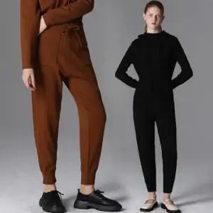 르오트 눈꽃니트 조거팬츠