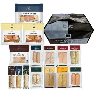 [진짜배기 부산어묵] 종합 15종 놀부 추석선물세트 고급수제어묵