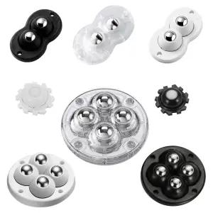 마녀의생활 접착식 미니바퀴 360도회전 다용도바퀴 전방향이동식 볼캐스터 롤러