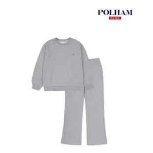 [폴햄키즈]아)라이트 플리스 약기모맨투맨부츠컷팬츠세트_CC