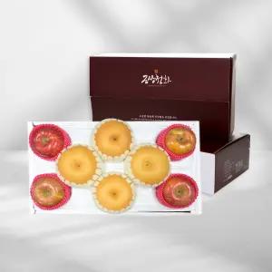 사과배 제수용 선물세트(사과3+배5과) 3.4kg 내외