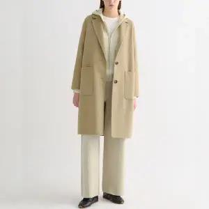 울 혼방 핸드메이드 싱글 코트 SWHCTO41010