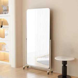 스텐 전신거울 이동식 스탠드 대형 미드센츄리 옷가게
