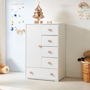 집무드 엘라 베이비장 5단 서랍 아기 옷장 반문 수납장 800
