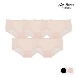 [비너스 아르보] 더블업 파워네트 헴팬티 5매입(SSET404)