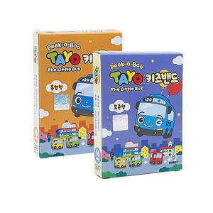 꼬마버스 타요 키즈밴드 표준형 16매 + 혼합형 16매 어린이 상처밴드 캐릭터 반창고 어린이집 선물 답례품