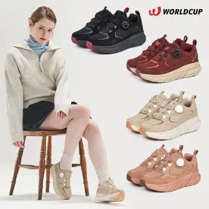 [월드컵] 여성 다이얼 레더 쿠션 워킹화 1종