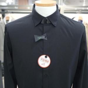 트레몰로 HC10 블랙 솔리드 드레스셔츠 세정  트레몰로 블랙 솔리드 드레스셔츠 TGRTL