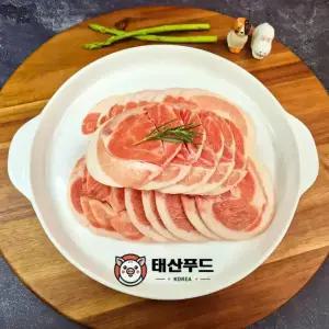 태산푸드 국산 김해 돼지 뒷고기 특수부위 300g 뽈항정 꼬들목살 뽈살 관자살 꽃대패