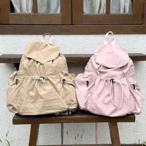 고품질 BR317 나일론 패션 백팩 여성 심플 편한 캐주얼 가방 (WFGYANO)