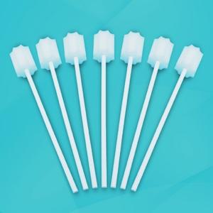 스펀지칫솔 50개 노인 환자 구강케어 치아세정 개별포장