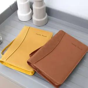 양지사 가죽 은행통장지갑 휴대용 통장가방 보관집