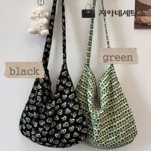 [지아네세탁소] 스몰패턴에코백 숄더백 여성가방 데일리가방