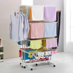 위즈홈 프리미엄 빨래건조대 8단 더블라인)