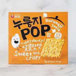 농심 누룽지팝 바삭바삭 달콤한맛 142g