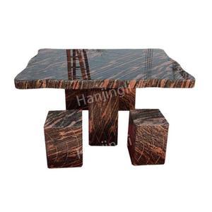 테이블 의자 캐주얼 빌라 가정용 장석 탁자 돌의자 천연 대리석