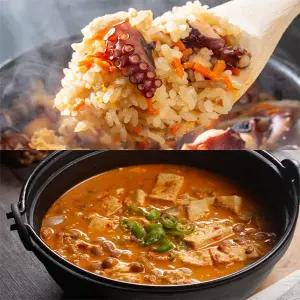 [후레쉬앤푸드]Fresh 밀키트 간편식 간편조리 인기세트 2종 (문어톳밥+청국장찌개)