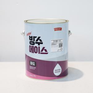 삼화페인트 옥상방수 우레탄 방수에이스 하도 4L 투명