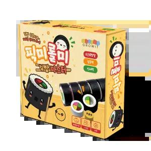 [보드게임] 그로윗 픽미롤미 김밥 마스터 초등학생 보드게임 어린이 5세 6세 7세 (수업자료 제공)