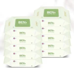 벤 그린 이노센스 물티슈 (65gsm) 80매 캡형