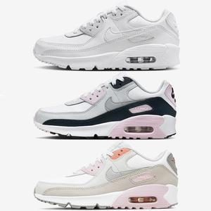 [나이키] 에어맥스 90 (GS) 화이트 핑크 여성 운동화