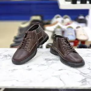 [허시파피]허시파피 세이브존05 남성 4Cm굽 방한 기모 워커 부츠 HKGMQ592 (35402234)