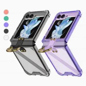 [르랑] 갤럭시 Z플립6 투명 범퍼 링 케이스 B 제트 지플립flip nfc CC07E-36 z6 nfc