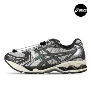 언리미티드 젤 카야노 14 남자 여성 운동화 오이스터 그레이 1203A549-022