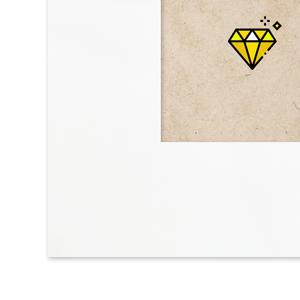 30cm*80cm 보석십자수 액자 우드화이트