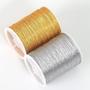 [펠트친구]금사 은사(25m)[1907] / 금색 은색 크리스마스 자수 실 줄 끈