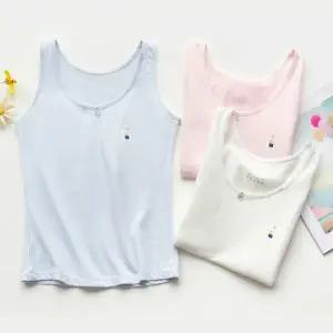 [보리보리/엠에스키즈]아이러브유 주니어 런닝형 브라(1단계)/나시브라