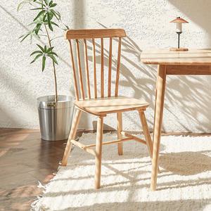 동서가구 로든 고무나무 원목 식탁 의자 DF926719