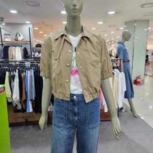 시슬리/애플아울렛/반팔 블루종 점퍼/SAJPC7431