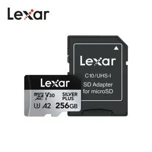 렉사 실버 플러스 마이크로 SD 메모리카드Lexar SILVER PLUS microSDXC UHS-I Card 256GB