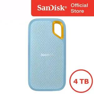 [샌디스크]SanDisk Extreme Portable SSD E61 스카이블루 4TB 4테라 USB3.2 Gen2 NVMe기반 외장하드