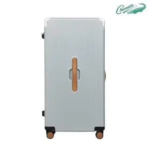 [신세계라이브쇼핑]크로커다일 올림포스 메탈 대형화물용 캐리어 32인치 - 실버