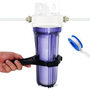 지하수 필터 하우징 모래 전처리 석회질 완화 정수 1단 중공사융합필터 세트