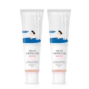 라운드랩 자작나무 수분 톤 업 선 크림 추천 50ml 2개 BNS