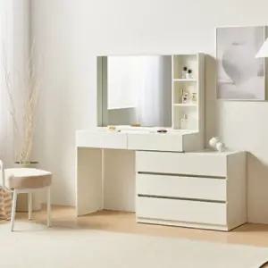 [비밀특가] 파로마 벨라 확장형 콘솔 서랍장 화장대 1000