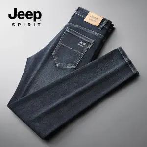JEEP SPIRIT 지프 청바지 남성 봄 가을 트렌디 스트레이트 슬림 팬츠