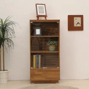 우아미가구 미리유 유리 장식장