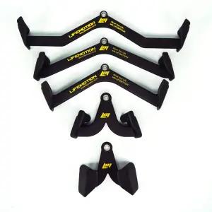 라이프모션 그립바 5종세트 맥그립 등근육 시티드드로우 랫풀다운 피트니스 헬스손잡이